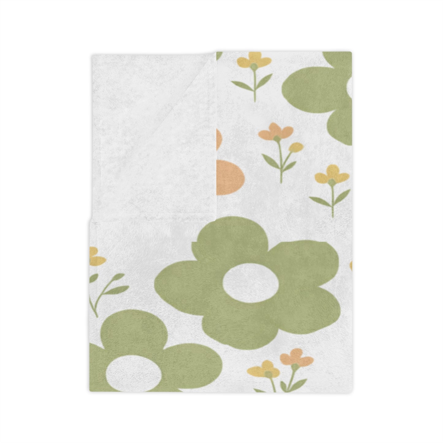 Bloom Wild + Free™ Personalized Floral Baby Blanket