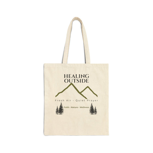 Healing Outside™ Canvas Tote Bag