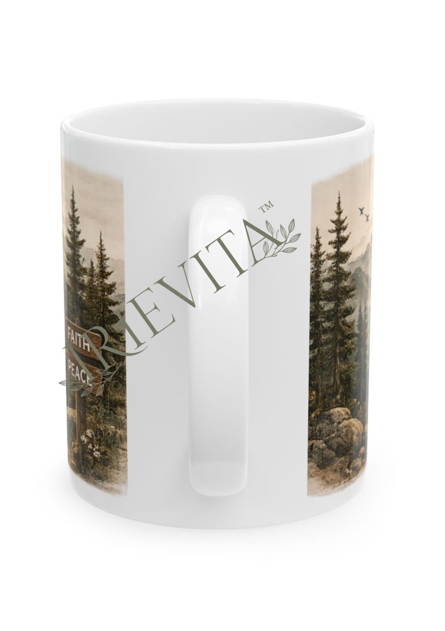 Healing Outside Mug, Hiking Dog Lover Gift, Cozy Nature Coffee Cup, Faith Inspired Tea Mug, Rainy Day Reading Mug, Outdoor Wellness