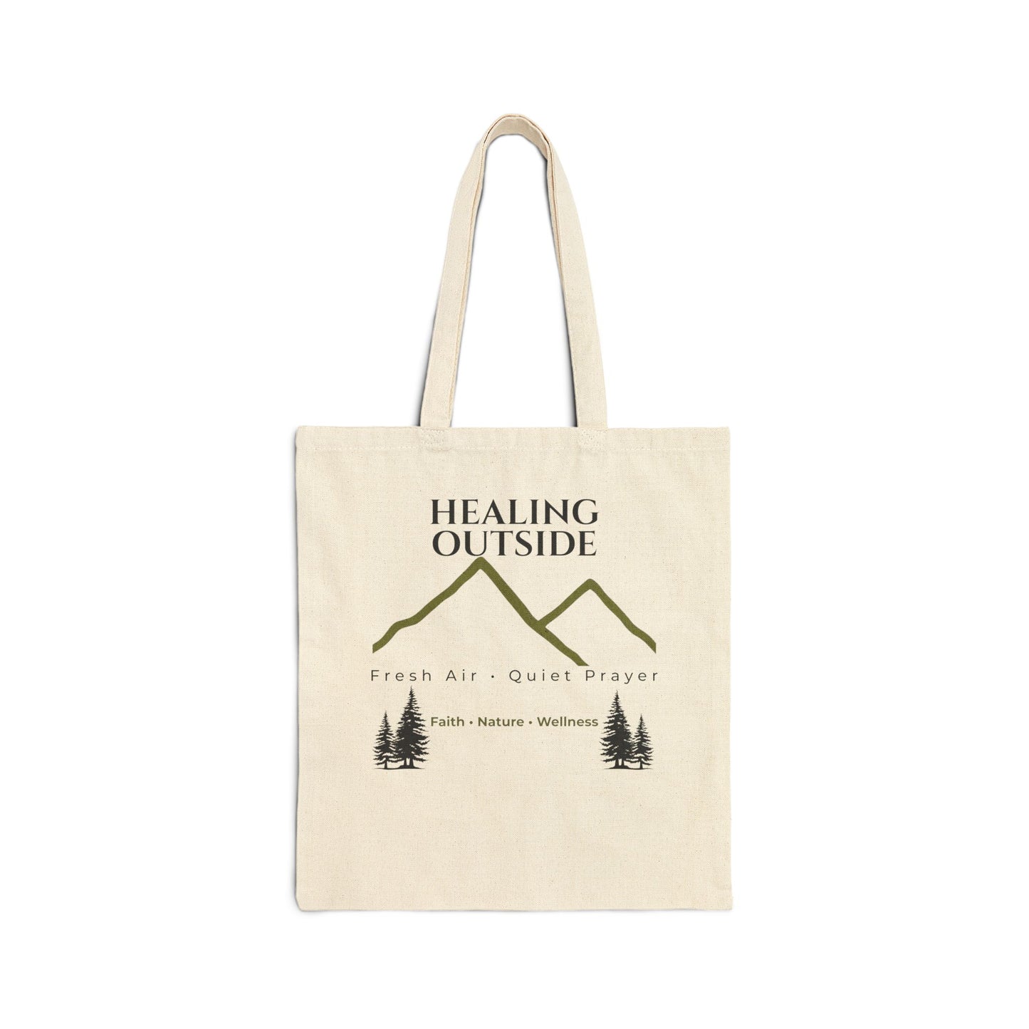 Healing Outside™ Canvas Tote Bag