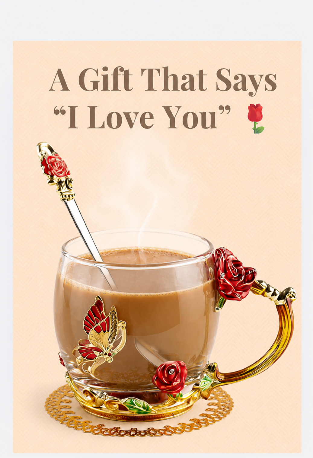 Red Rose Mug – A Gift That Speaks from the Heart