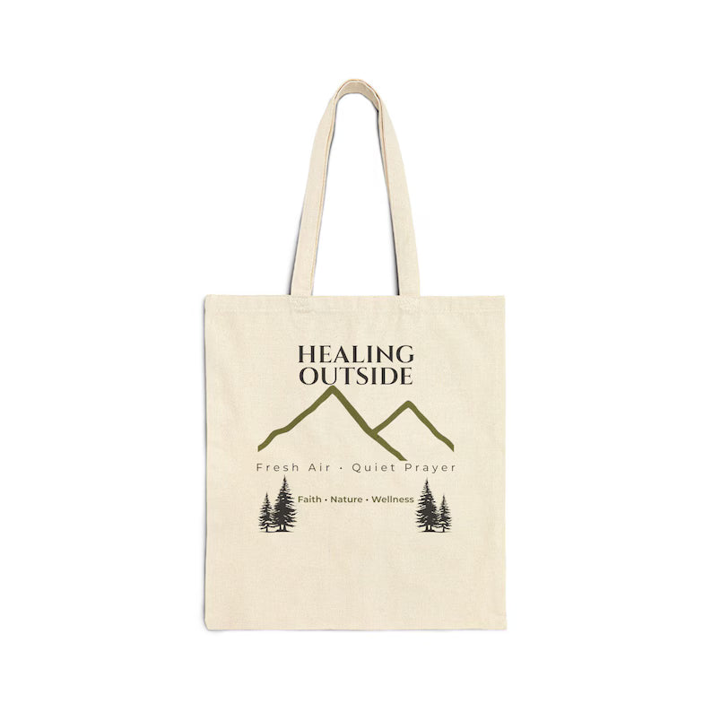 Healing Outside™ Canvas Tote Bag